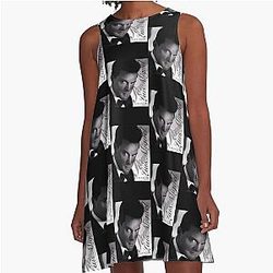 Luis Miguel Album A-Line Dress