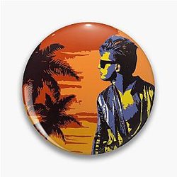 Luis Miguel Beach Pin