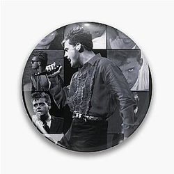 Luis Miguel Tour Eras Black and White Pin