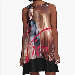 Vivo of Luis Miguel Album Classic A Line Dress