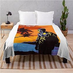 Luis Miguel Beach Throw Blanket