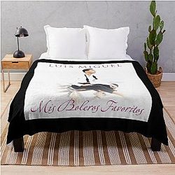 Luis Miguel - Mis Boleros Favoritos 2002 Throw Blanket
