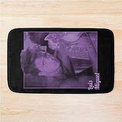 Luis Miguel Purple Bath Mat