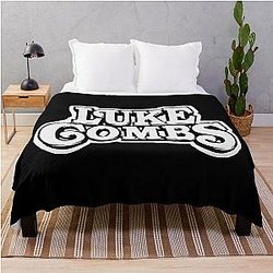 Lemon Tea Luke Combs Moments Throw Blanket