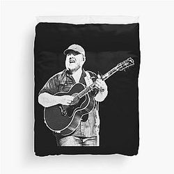 Luke Combs Retro Duvet Cover