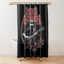 Asain Tattoo Shower Curtain LUKE COMBS
