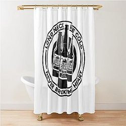 Luke Combs Retro Shower Curtain