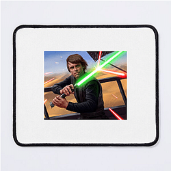 Luke Skywalker Merch For Fans Luke Skywalker Mouse Pads