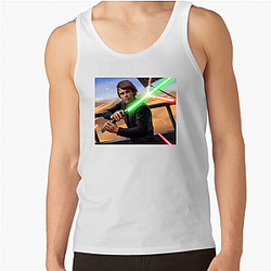 Luke Skywalker Merch For Fans Luke Skywalker Tank Tops