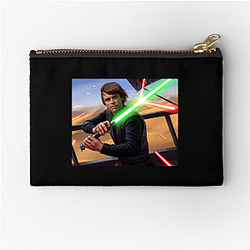 Luke Skywalker Merch For Fans Luke Skywalker Zipper Pouches