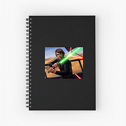 Luke Skywalker Merch For Fans Luke Skywalker Notebook