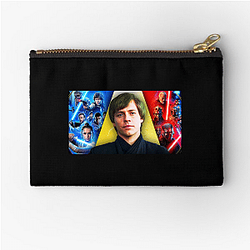 Luke Skywalker Fan Art Luke Skywalker Zipper Pouches