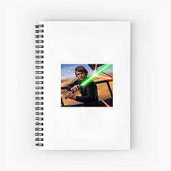 Luke Skywalker Merch For Fans Luke Skywalker Notebook