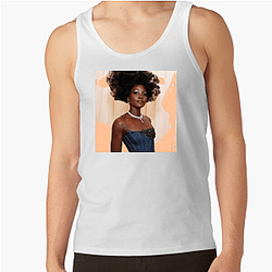 Red Carpet Queen Lupita Nyongo Tank Tops