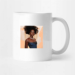 Red Carpet Queen Lupita Nyongo Mugs