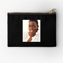 Silver Screen Goddess Lupita Nyongo Zipper Pouches