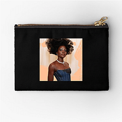 Red Carpet Queen Lupita Nyongo Zipper Pouches