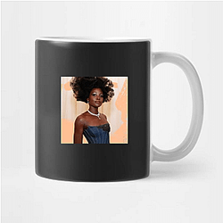 Red Carpet Queen Lupita Nyongo Mugs