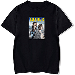 Luther stars Idris Elba intensely Luther T-Shirts
