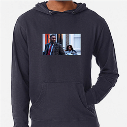 Luther is about a brilliant detective Luther Hoodies