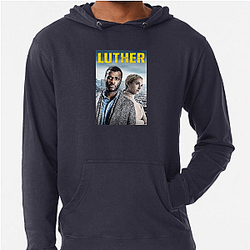 Luther stars Idris Elba intensely Luther Hoodies