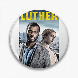 Luther stars Idris Elba intensely Luther Pins
