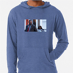 Luther is about a brilliant detective Luther Hoodies