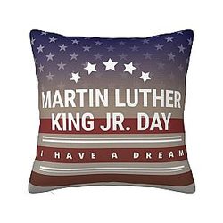 Martin Luther King Day Throw Pillow Covers Double Side Design Couch Sofa Bed 18X18