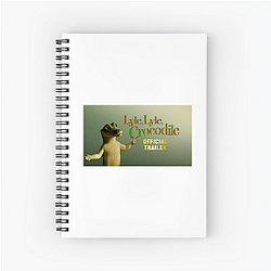 Lyle Lyle Crocodile Merch For Fans Lyle Lyle Crocodile Notebook