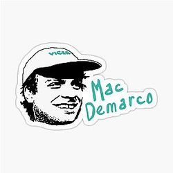 Mac DeMarco Head Sticker