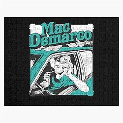 Lover Gifts Mac DeMarco Aesthetic Logo Graphic Movie Fans Gift Jigsaw Puzzle