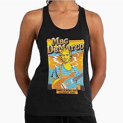 Day Gift Mac Demarco Cool Gift Racerback Tank Top