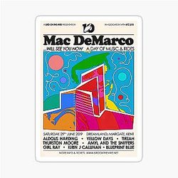 Mac DeMarco art sticker