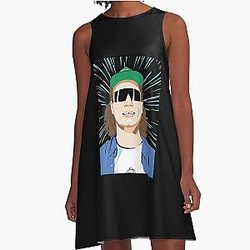 Beautiful Model A-Line Dress For Movie Fans Sunglasses