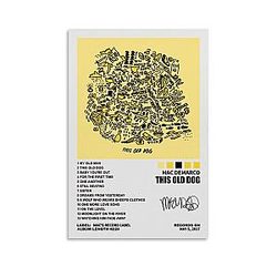 TAICI Mac DeMarco Poster This Old Dog Album Cover Posters Music Posters for Room Aesthetic Canvas Wall Art Bedroom Decor 12x18inch 30x45cm