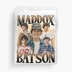 Maddox Batson Vintage 90s Pop Country Concert Tour Duvet Cover