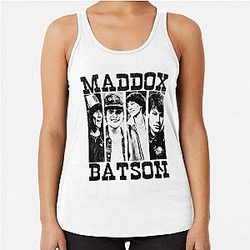 Maddox Batson Concert 2025 Tour Fan Art Racerback Tank Top