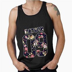 Maddox Batson - Floral Jersey T-Shirt Tank Top