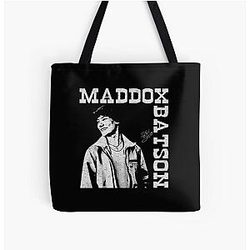 Maddox Batson Concert 2025 Vintage 90s Fan Art All Over Print Tote Bag