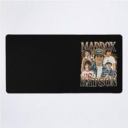 Maddox Batson Vintage 90s Pop Country Concert Tour Desk Mat