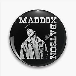 Maddox Batson Concert 2025 Tour Vintage Fan Art Pin