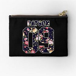Maddox Batson Floral Jersey Classic T-Shirt Zipper Pouch