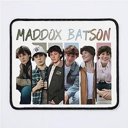 Stylized Maddox Batson Portrait Art Mouse Pad
