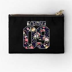 Maddox Batson Floral Jersey T-Shirt Zipper Pouch