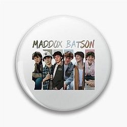 Stylized Maddox Batson Portrait Pin