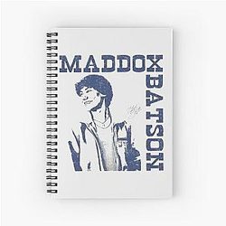 Maddox Batson Concert 2025 Tour Vintage Fan Art Spiral Notebook