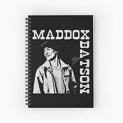 Maddox Batson Concert Tour 2025 Vintage Fan Art Spiral Notebook
