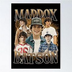 Maddox Batson Vintage 90S Country Concert 2025 Tour Poster