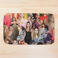 Madelyn Cline Super Fine Actress Aesthetic Collage Bath Mat