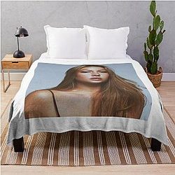 Madelyn Cline Actress Throw Blanket